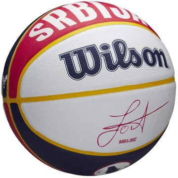 Wilson NBA Player Местный баскетбольный мяч Никола Йокич WZ4006701XB год 7