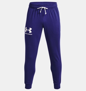 SPODNIE MĘSKIE DRESOWE UNDER ARMOUR JOGGERY BAWEŁNIANE r. M