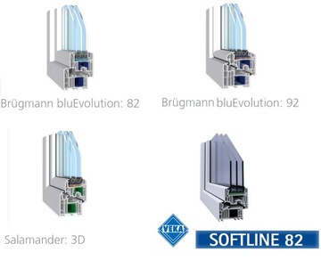 ПВХ Окно ПВХ 6-компонентное Золотой дуб RU+R 965x735 100x80