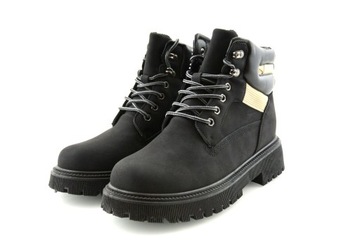 ЧЕРНЫЕ ЗИМНИЕ ЖЕНСКИЕ СНЕЖНЫЕ БОТИНКИ С ВЫСОКОЙ ИЗОЛЯЦИЕЙ 41