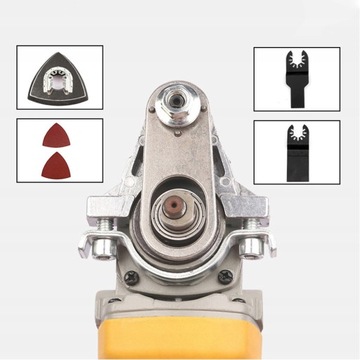Przystawki Oscylacyjne na Szlifierkę Kątową + Noże