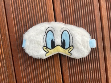 OPASKA NA OCZY MASKA DO SPANIA SNU RELAKSU KACZOR DONALD KACZKA PLUSZOWA