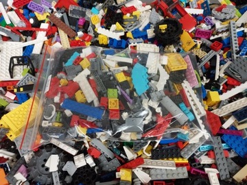 Lego oryginalne klocki, elementy mix 0,5 KG