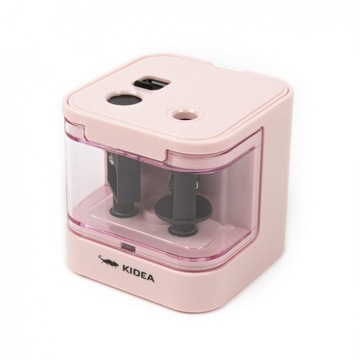 Точилка KIDEA DOUBLE ELECTRIC, РОЗОВАЯ