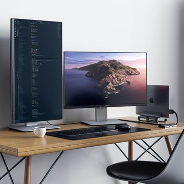 Двойной мультимедийный адаптер SATECHI Type-C, 2x 4k HDMI