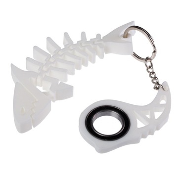 KEYSPINNER KEYRAMBIT KEYFLIPPER + REKINEK BIAŁY ZESTAW FLEXI HIT TIKTOK