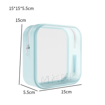 Многоразовая силиконовая косметичка, универсальная, многофункциональная.