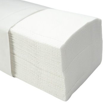 RĘCZNIK PAPIEROWY BIAŁY SKŁADANY DO PODAJNIKA ZZ CELULOZOWY 150 szt 23x22cm