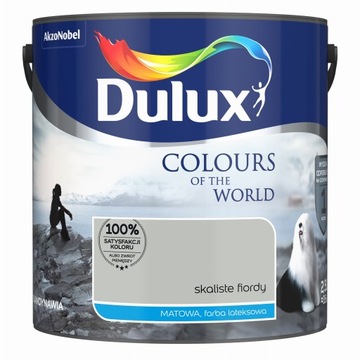 DULUX KOLORY ŚWIATA 2,5L - Skaliste fiordy