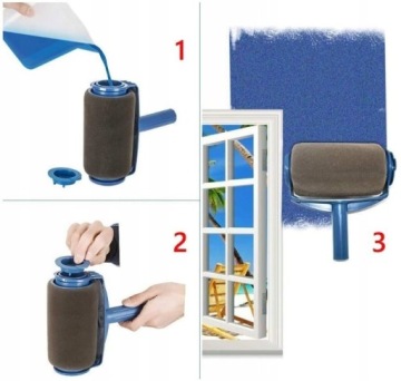 Валик 4 в 1 + 3 щетки для чистки