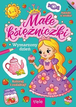 Kolorowanka wymarzony dzień małe księżniczki