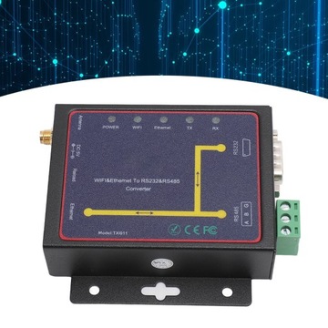 konwerter serwera urządzeń szeregowych rj45 ethernet wifi na rs232 rs485 tr