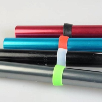 2 размера подседельный штырь для велосипеда, силиконовая резина, пыль, черный