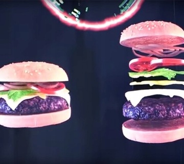 3D светодиодное освещение Рекламная голограмма реклама в 3D