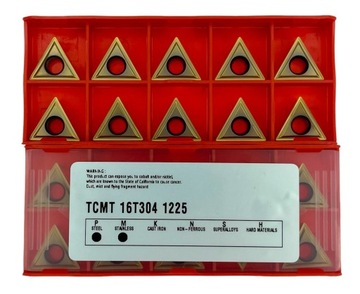 Płytki węglikowe TCMT 16T304 1225 STAL, NIERDZEWKA INOX