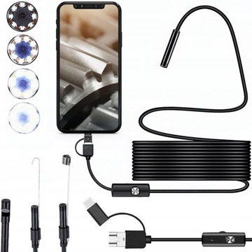 PREMIUM XL ENDOSKOP KAMERA INSPEKCYJNA ANDROID LED