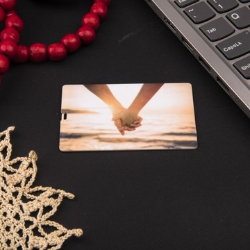 Pendrive KARTA USB 2 GB z nadrukiem UV
