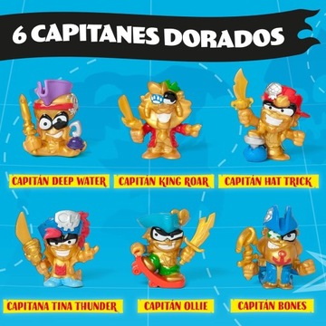 MAGIC BOX - PIRATIX - СЕРИЯ ЗОЛОТОЕ СОКРОВИЩЕ - КОРОБКА 24 ШТ. ПАКЕТОВ С ФИГУРКОЙ