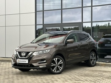 Nissan Qashqai II Crossover 1.2 DIG-T 115KM 2017 Nissan Qashqai Kamera 360, Navi, Grzane fotele,Alu