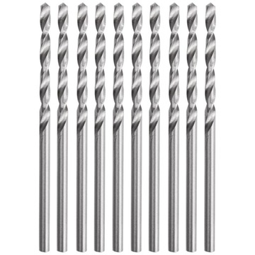 ZESTAW 10szt WIERTŁA DO METALU BLACH HSS-G NWKA SZLIFOWANE BIAŁE FI 2.1mm