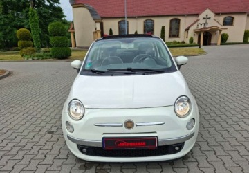 Fiat 500 II CC Seria 3 1.2 69KM 2014 Fiat 500 Zarejestrowany - ubezpieczony - benzyna - 1,2 - 69 KM 1.2 Benzyna, zdjęcie 1