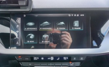 Audi A3 8Y Sportback-e 1.4 TFSI-e 245KM 2021 Audi A3 Sportback 1.4 e-TSI Plug-in Hybrid 245km S-Line 1.4 Hybryda Plug-in, zdjęcie 16