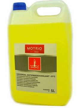 PŁYN DO CHŁODNIC RENAULT MOTRIO 5 LITRÓW -35 ORYG