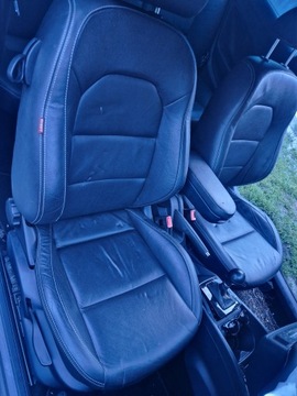 IBIZA CUPRA 6J FL FACELIFT SEDADLA SEDAČKY KOMPLET KOŽENÝ OHŘÍVAČ