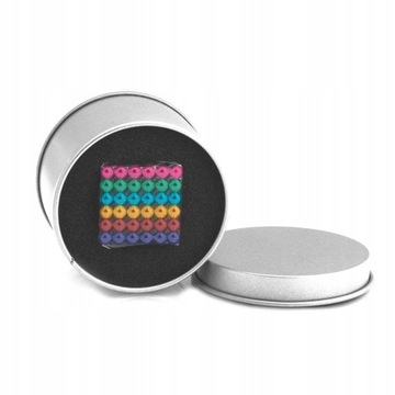 ЦВЕТНЫЕ МАГНИТНЫЕ ШАРИКИ 5ММ 216 EL + ХРАНЕНИЕ ХРАНЕНИЕ