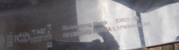 SSANGYONG KORANDO 3 III LEVÝ SVĚTLO ZADNÍ ORIGINÁLNÍ 83601-34