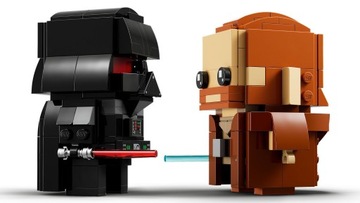 LEGO 40547 BrickHeadz Оби-Ван Кеноби и Дарт Вейдер