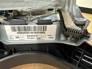 Подушка безопасности водителя и рулевого колеса Mercedes CLS W219 IR, LIFT