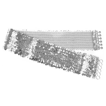 ЭЛАСТИЧНЫЙ ПОЯС НА ПОЯСЕ С ПАЙЕТКАМИ ПОЯС ДЛЯ ПЛАТЬЯ ПОЯС ДЛЯ ДИСКО-ВЕЧЕРИНОК