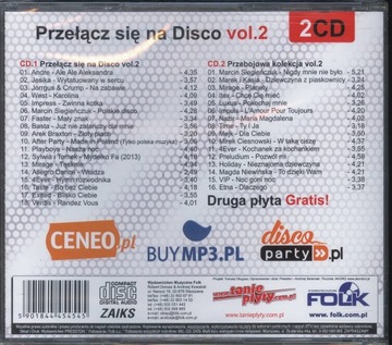 SKŁADANKA | PRZEŁĄCZ SIĘ NA DISCO VOL 2 (2xCD)