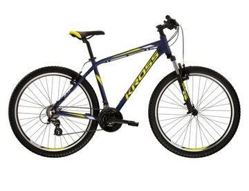 KROSS HEXAGON 2.0 27,5 GRANATOWO/LIMONKOWY MAT 17