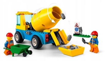 LEGO CITY 60325 Автобетоносмеситель «Автогруша»