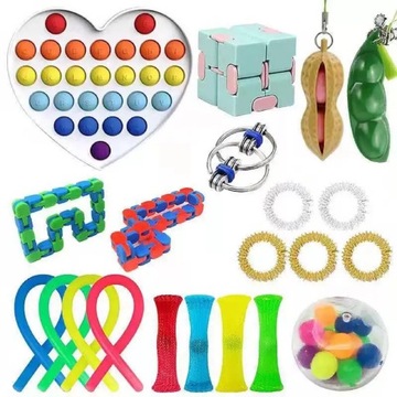 PUSH BUBBLE ZABAWKI ANTYSTRESOWE FIDGET TOYS 21ZST