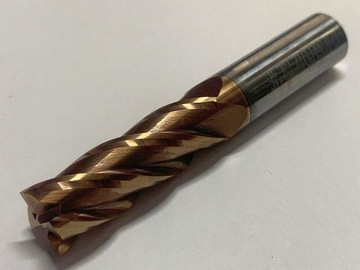 Твердосплавная фреза VHM Fi. 12мм 4 пера 55HRC TiSiN