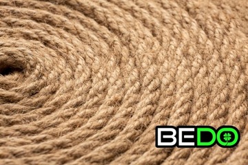 WYTRZYMAŁA LINA JUTOWA ŻEGLARSKA SKRĘCONA ROLNICZA BUDOWNICZY 16mm 30mb