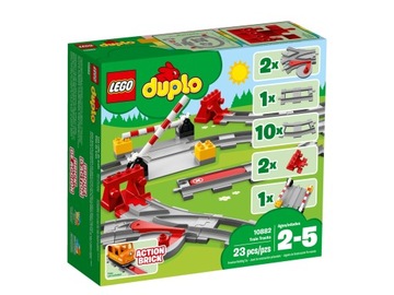 Nowe Lego Duplo - 10882 - TORY KOLEJOWE