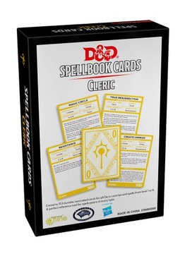 КАРТЫ КНИГИ ЗАКЛИНАНИЙ DUNGEONS AND DRAGONS 5.0 — КЛЕРИК