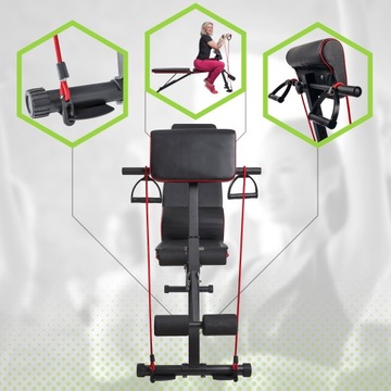 СКЛАДНАЯ СКАМЬЯ ДЛЯ ТРЕНИРОВОК С МОЛИТВЕННОЙ СКАМЬЕЙ ДЛЯ УПРАЖНЕНИЙ