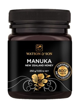 MIÓD MANUKA WATSON SON MGO 800+ 250g NAJMOCNIEJSZY