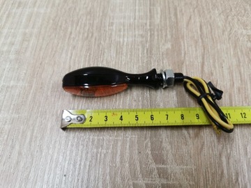 Kierunkowskaz motocyklowy łezka MINI metal M8 23W