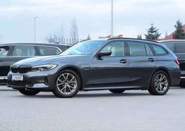 BMW Seria 3 G20-G21 Touring 2.0 330e 292KM 2021 BMW 330e 292ps Sport Line Lasery Webasto Hi-Fi Live Cocpit Pro 3xKlima 2022, zdjęcie 4