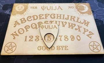 ДОСКА УИДЖА ДЬЯВОЛ ДОСКА ДЕРЕВЯННАЯ ГРАВИРОВКА