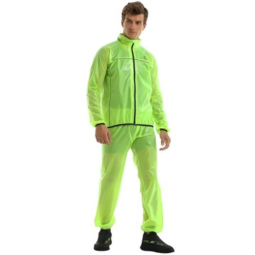 Велосипедный комплект Дождевик Длинные брюки Stretchy Pro XXL