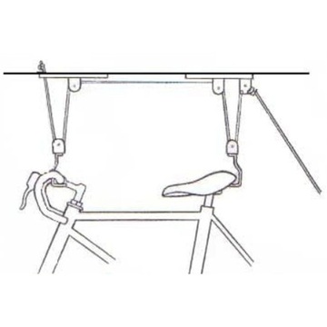 ДЕРЖАТЕЛЬ ДЛЯ ВЕЛОСИПЕДОВ ПОТОЛОЧНЫЙ ПОДВЕСКА ДЛЯ ВЕЛОСИПЕДОВ ПОДЪЕМНИК ДЛЯ ВЕЛОСИПЕДОВ DUNLOP LIFT