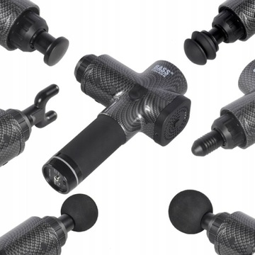 ВИБРАЦИОННЫЙ МАССАЖНЫЙ ПИСТОлет С 6 ГОЛОВКАМИ