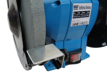 НАСТОЛЬНАЯ ШЛИФНИЦА С ДВУМЯ КАМНЯМИ BASS 200MM, 700W